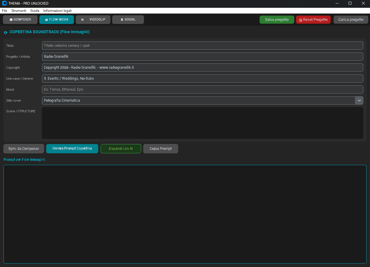 THEMA Flow Media Screenshot
